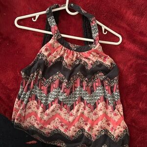 Belle du Jour Large printed top